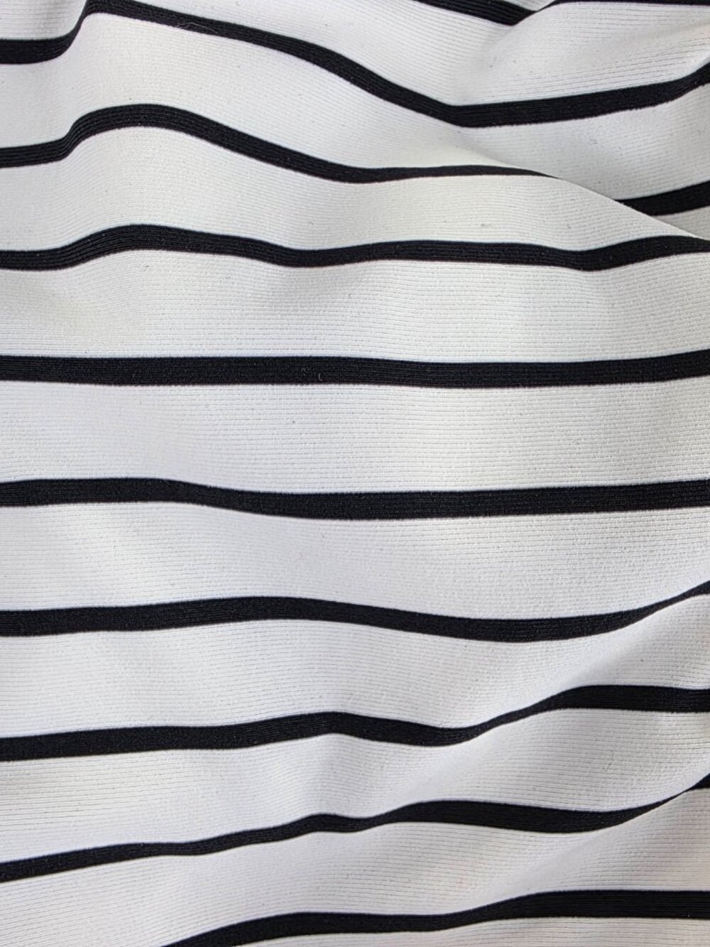 CALIA High Waisted Ruched Side Tie Swim Bottoms Coastal Stripe Tummy Control - Picture 7 of 15